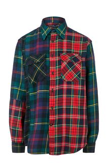 Хлопковая рубашка в клетку Polo Ralph Lauren