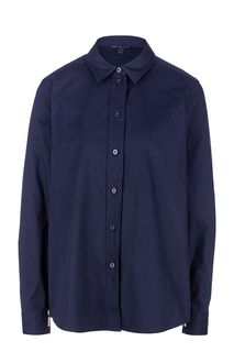 Рубашка свободного кроя с молниями по бокам Armani Exchange