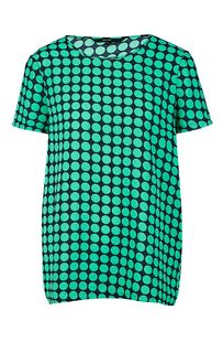 Блуза в горошек с короткими рукавами Vero Moda