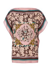 Блуза с цветочным принтом Sisley