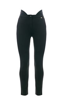 Однотонные брюки из вискозы Patrizia Pepe