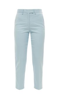 Укороченные брюки голубого цвета Calvin Klein