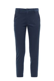 Синие хлопковые брюки Tommy Jeans