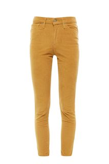 Коричневые зауженные брюки 721 High Rise Skinny Levis®