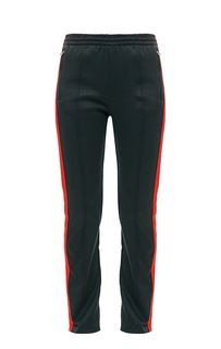 Черные брюки с контрастными вставками Calvin Klein Jeans