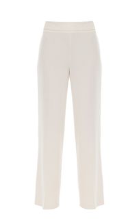 Широкие брюки молочного цвета Gaudi