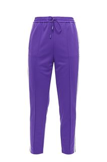 Фиолетовые брюки джоггеры с лампасами Miss Sixty