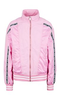 Розовая ветровка с высоким воротом Tommy Jeans