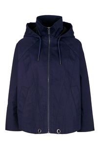 Легкая синяя куртка из хлопка Armani Exchange