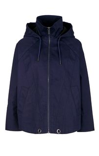 Легкая синяя куртка из хлопка Armani Exchange