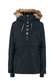Куртка-анорак бежевого цвета с капюшоном Roxy