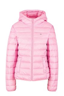 Розовая куртка с капюшоном Tommy Jeans