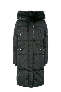 Длинная зимняя куртка с капюшоном Guess