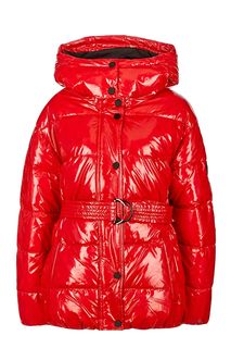 Красная куртка со съемным капюшоном Odri Mio