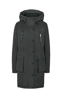 Черная парка с пуховым утеплителем Urban Tiger