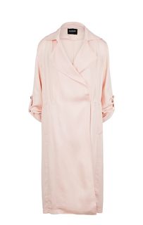 Плащ кораллового цвета с карманами Guess