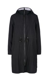 Плащ черного цвета с дополнительной курткой Armani Exchange