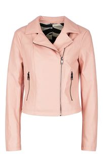 Розовая куртка косуха Liu Jo