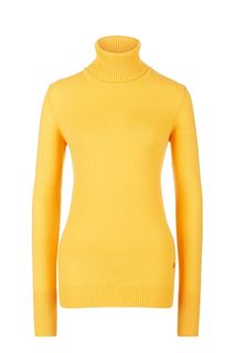 Желтый джемпер из вискозы La Pina