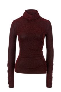 Красная водолазка из вискозы A.W.A.R.D