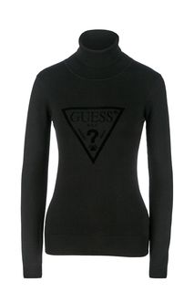 Водолазка из вискозы с принтом Guess