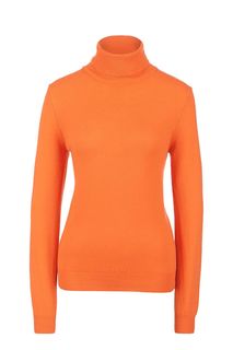 Оранжевая шерстяная водолазка United Colors of Benetton