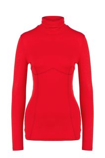 Бордовая водолазка из вискозы UNU Clothing