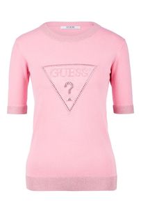 Джемпер из вискозы с короткими рукавами Guess