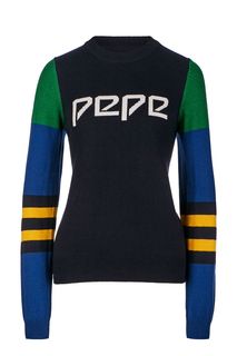 Джемпер с логотипом бренда Pepe Jeans