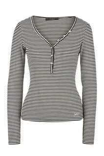 Джемпер в полоску из вискозы Guess