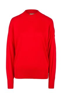 Красный трикотажный джемпер United Colors of Benetton