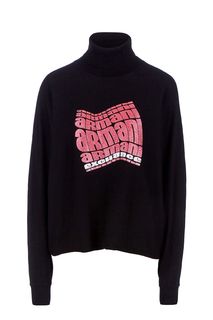 Джемпер свободного кроя с высоким воротом Armani Exchange