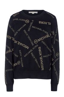 Полушерстяной джемпер с декоративной отделкой Michael Michael Kors