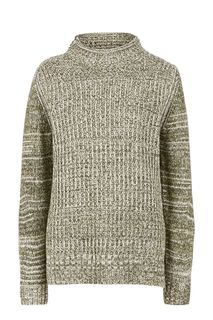 Полушерстяной свитер с разрезами по бокам Barbour