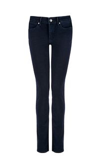 Темно-синие джинсы с застежкой на молнию и болт Slim Wrangler