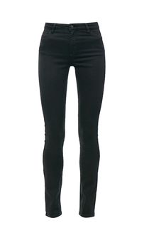 Зауженные джинсы черного цвета J45 Armani Exchange