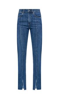 Синие джинсы с разрезами на штанинах Lanc 3D G Star RAW