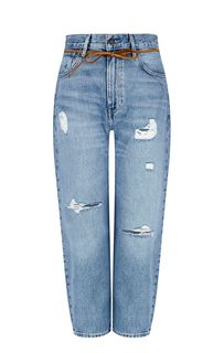 Рваные джинсы свободного кроя Barrel Crop Levis: Made & Crafted