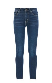 Синие джинсы с заломами 721 High Rise Skinny Levis®