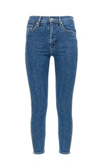 Джинсы с молниями Mile High Super Skinny Ankle Levis®