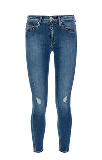 Укороченные рваные джинсы Nora Tommy Jeans