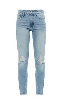 Зауженные джинсы с рваными деталями CKJ 021 Calvin Klein Jeans