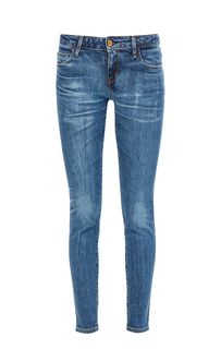 Зауженные джинсы с заломами Marilyn Guess
