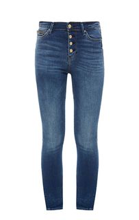 Синие джинсы с высокой посадкой 1981 Guess