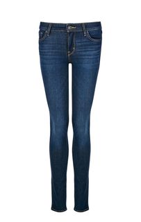 Темно-синие джинсы с заломами 711 Skinny Levis®