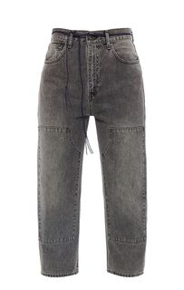 Серые джинсы свободного кроя Barrel Crop Levis: Made & Crafted