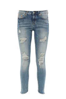 Рваные джинсы скинни с низкой талией Jona Tom Tailor Denim