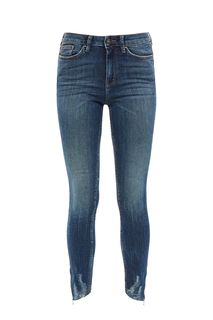 Укороченные синие джинсы скинни Nela Tom Tailor Denim