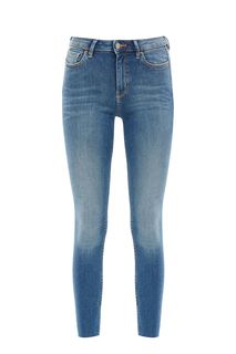 Укороченные синие джинсы скинни Nela Tom Tailor Denim