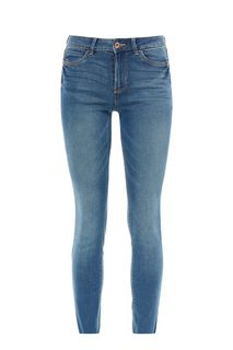 Синие джинсы скинни со стандартной посадкой Nela Tom Tailor Denim